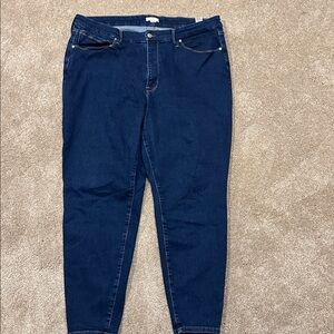 Good American Dark Always fits Jeans 20-26